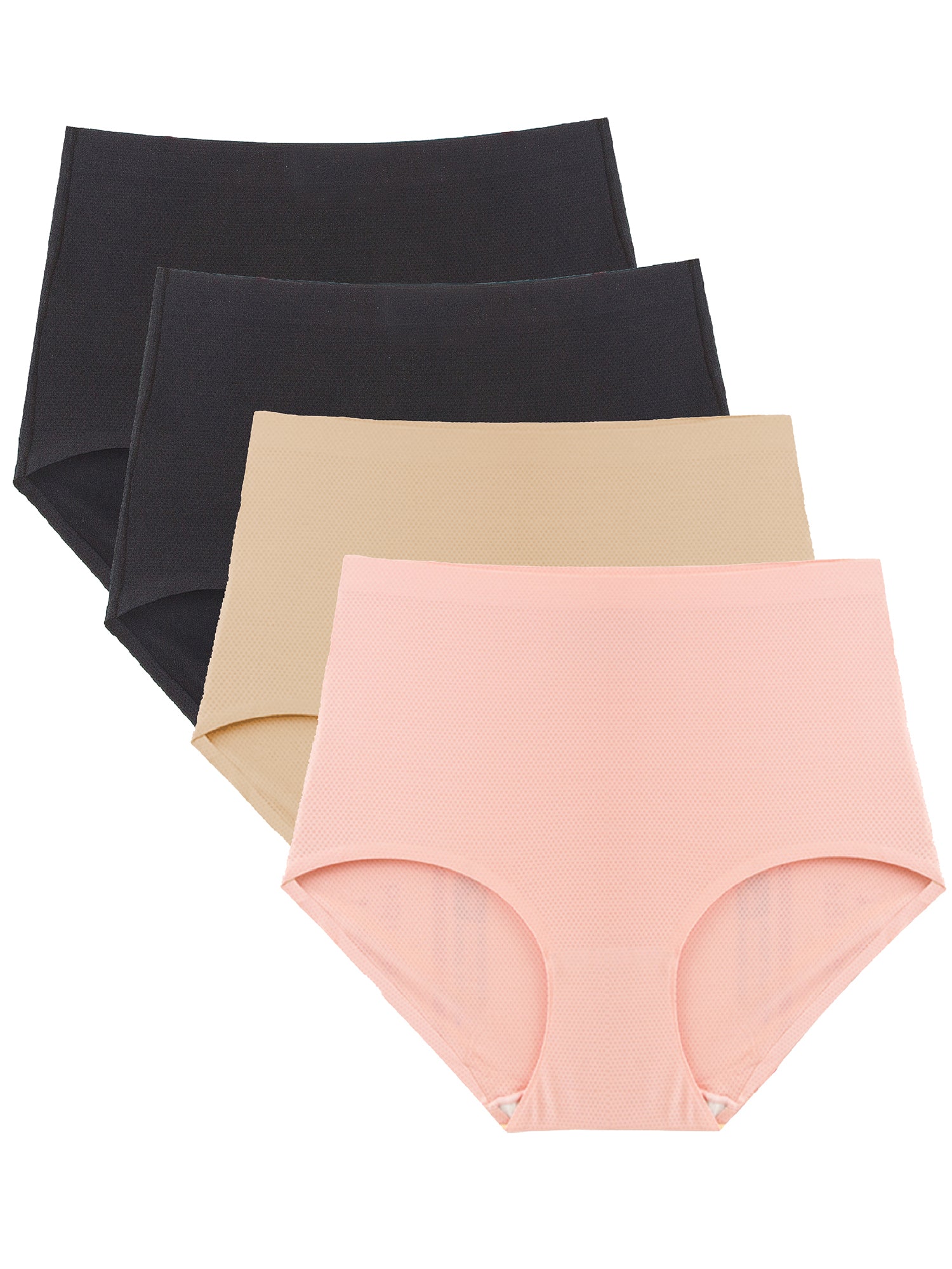 B2BODY + Barbra Lingerie Seamless No-Show High-Waist Brief (Multi-Pack) 4XL