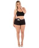 Pocket Stash Cotton Boyshort Panties - (2 Pack)