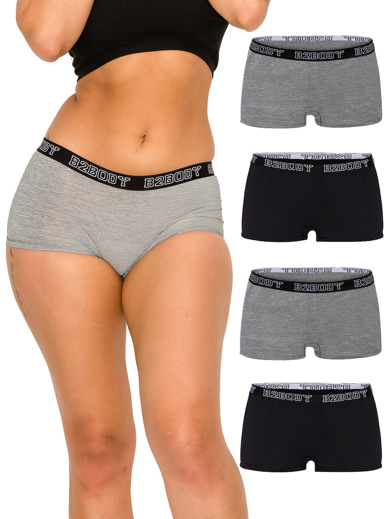 Breathable Cool Touch Underwear Women - Boyshort Panties for Women