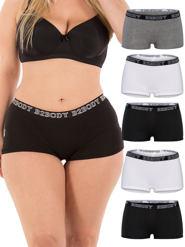 Pack of only 3 Boyshorts panties for women/boyshort panties for