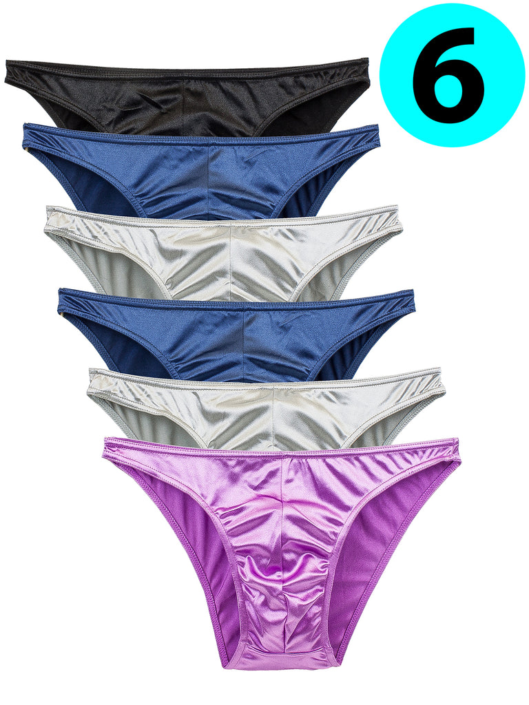 Soft And Comfortable Mens Bikini Silk Panties For Men With Paisley