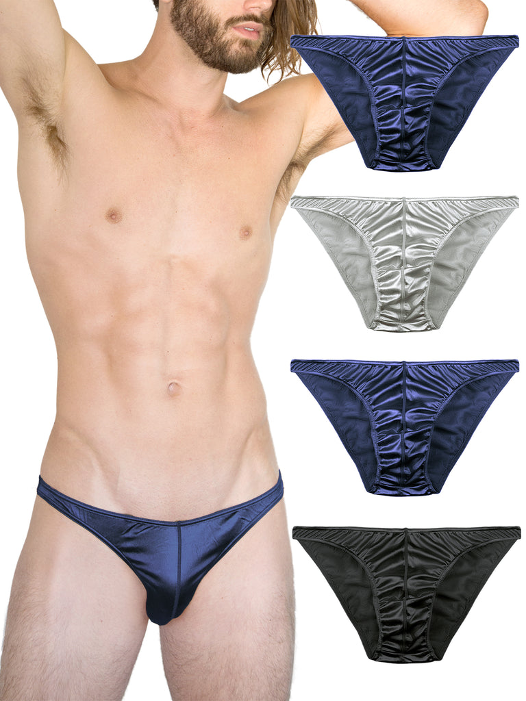 Men's Satin Bikini Panties – B2BODY - Formerly Barbra Lingerie