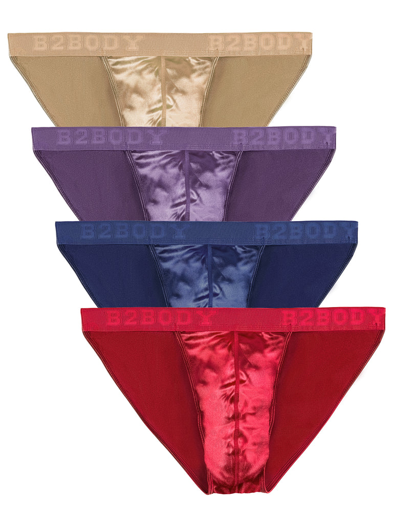 Silky Sexy Satin Tanga Panties Small - Plus Size Women Underwear Multi –  B2BODY - Formerly Barbra Lingerie