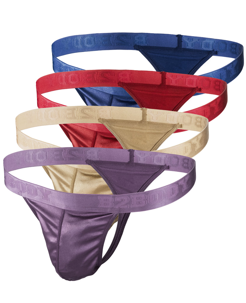 Mens Silky Sexy Satin Sport Thongs Small to 3XL Multi-Pack – B2BODY -  Formerly Barbra Lingerie