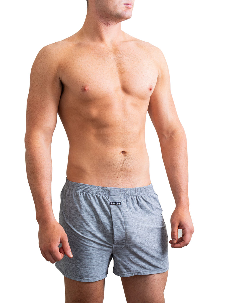 Men 9in Boxer Loose Fit Boxers for Men-4 Pack S to Big and Tall Cool Touch Boxer Und ...