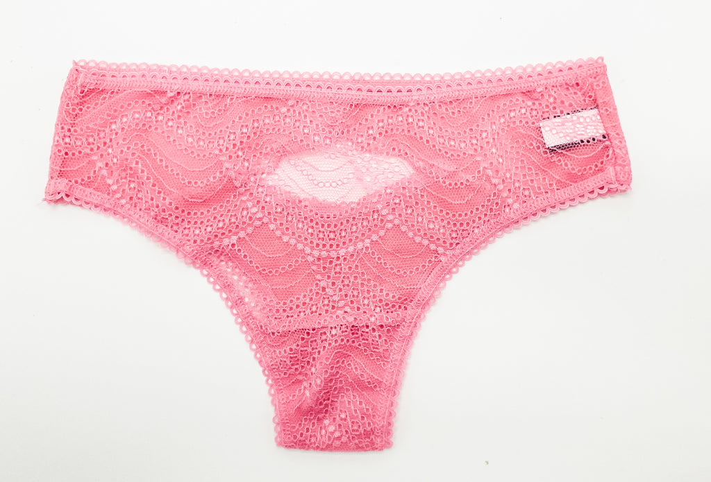 Victoria's Secret Pink Smooth No Show Cheekster Underwear/Panty Color Pink  Script Size X-Small New at  Women's Clothing store