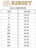 B2BODY Breathable Boxers with Soft Comfort Waistband for Men Small to Big and Tall Cool Touch Boxer