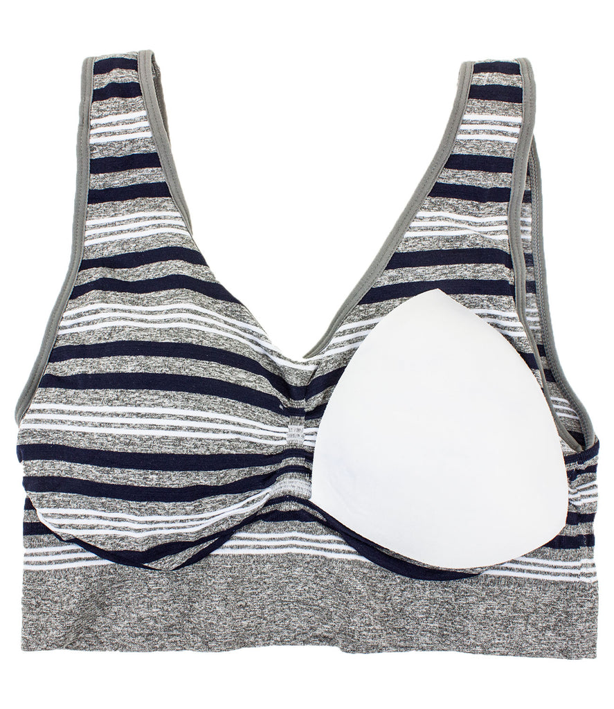 Plus Size Seamless Sports Bras (3 Pack)