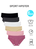 Seamless No-Show Bikini (6 Pack)