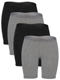 Moisture Wicking Underwear for Women - Long Leg 6.5" Boyshort Briefs Small to Plus Size