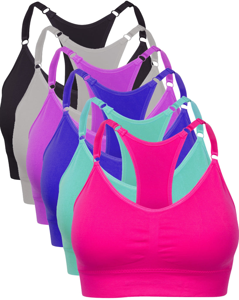 Wirefree Seamless  Bras (6 Pack)
