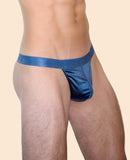 Mens Silky Sexy Satin Sport Thongs Small to 3XL Multi-Pack