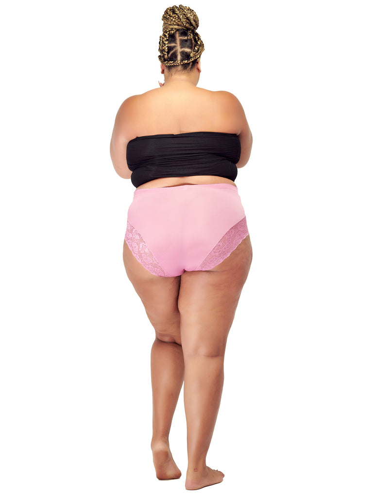 Buy Bridgete High Waist Full Coverage/plus Size Panties/vintage Coverage/bamboo  Underwear/full Coverage/high Waist/ French Cut/ Lingerie Online in India 