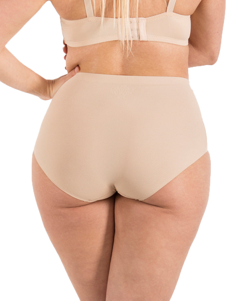 Seamless No-Show High-Waist Brief (Multi-Pack)