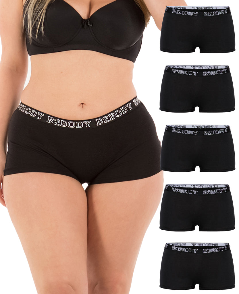 Cotton Boyshort Panties Multi-Pack – B2BODY - Formerly Barbra Lingerie