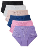 Light Control Full Coverage Girdle Panties(6 Pack)