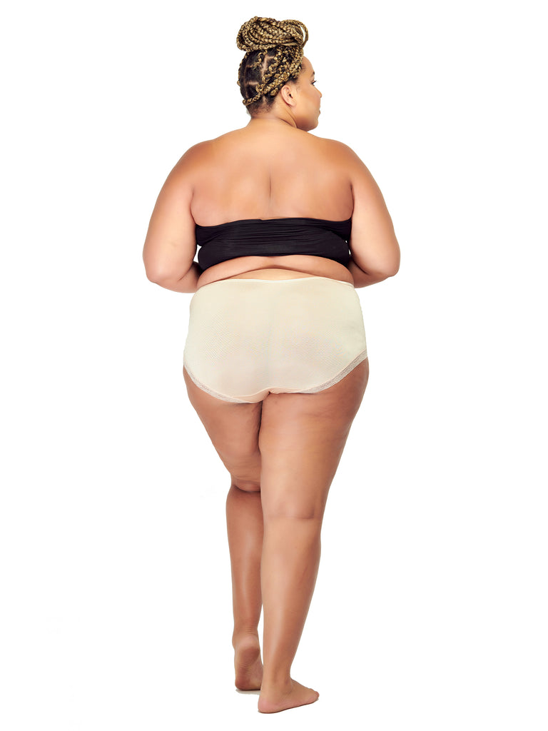 B2BODY M- Plus Size Breathable Underwear For Women 4 Pack Lace Bikini –  B2BODY - Formerly Barbra Lingerie