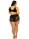 B2BODY Womens Panties Lace Boy Shorts Underwear Small to Plus Size 4 Pack