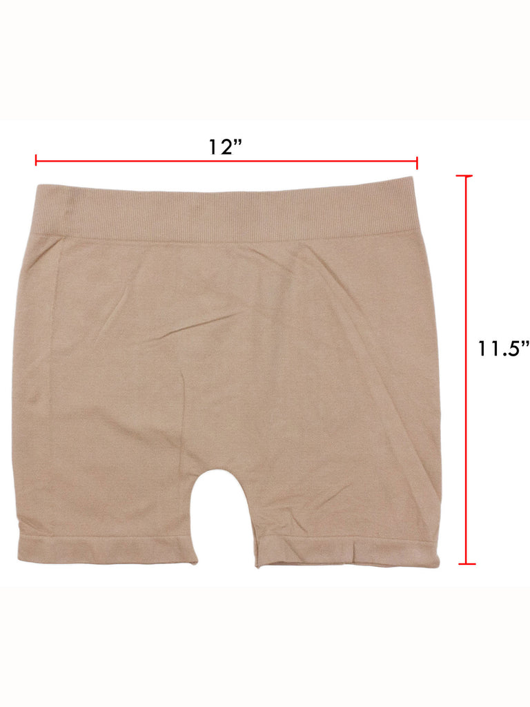 Stretchy Seamless  Boy Shorts(6 Pack)