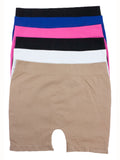 Stretchy Seamless  Boy Shorts(6 Pack)